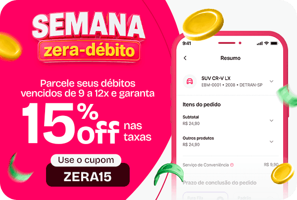 Consulta de débitos veiculares